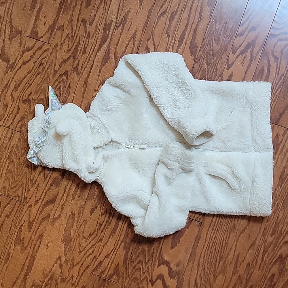 Girls unicorn hoodie